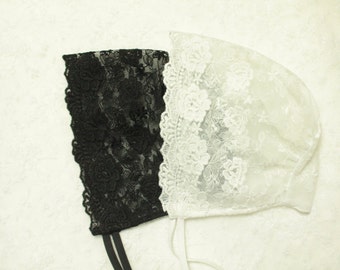 Baby bonnet b6, lace bonnet,toddler bonnet baptism bonnet linen baby hat,linen bonnet, 3-6 mo, 6-12 mo, 12-24 mo 24-48 mo sizes
