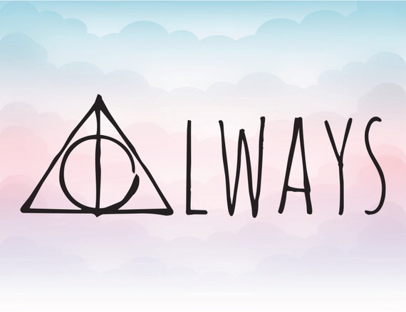 Download Harry Potter Always SVG EPS DXF Ai vector file for Cricut