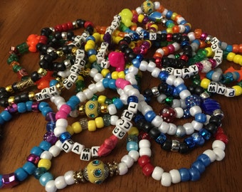 Kandi singles | Etsy