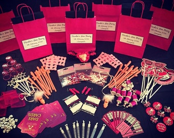 Hen party pre filled gift bags - Personalised - Create your own - Choose 5 items fillers