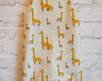 Giraffe dungaree Romper, Kidswear, Baby Clothes, Newborn, Handmade, JMW Kids, Toddler, Jersey, Baby Boy, Baby Girl, Unisex, Baby Gift