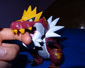 shiny tyrantrum plush