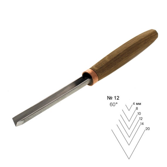 Wood carving chisel Vchisel carving tool by WoodCarvingTools