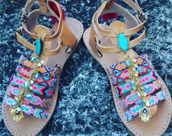 Gladiator Sandals, Handmade Sandals, Greek Leather Sandals, Strappy Sandals