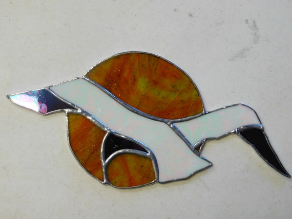 Stained Glass Seagull 9054