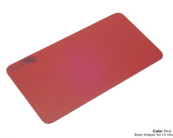 Red Color Bag Base Shaper for Purses and Bags, Handcrafted MDF Wood Custom Base Shapers for LV and All Other Bags ( Express Shipping )
