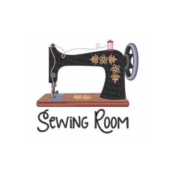 Sewing Machine Machine Embroidery Design by HopscotchByMarianne