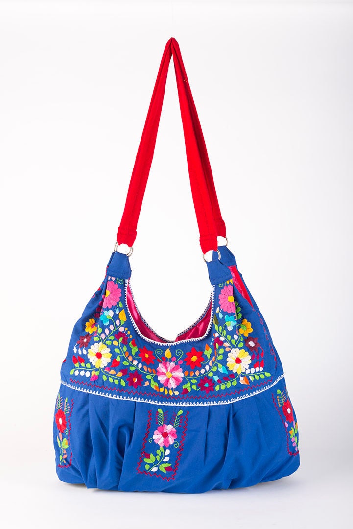 Embroidered Mexican Bag/Mexican Dress Bag/Mexican