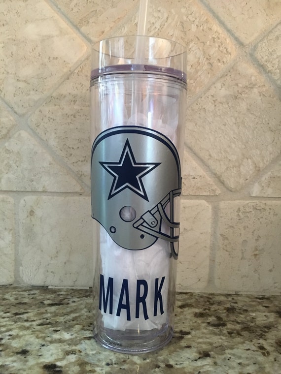 Personalized Dallas Cowboys Tumbler