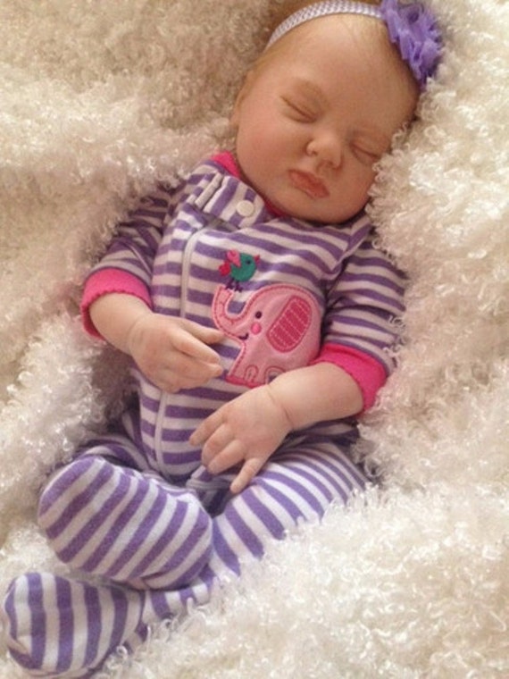 Reborn Sleeping Baby Girl Emma by Believable