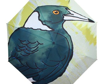 Sale - Rain or Shine Magpie Design Strong Umbrella - Great Birthday Gift