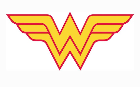 Wonder Woman Layered SVG DXF PNG Birthday Party Cut File