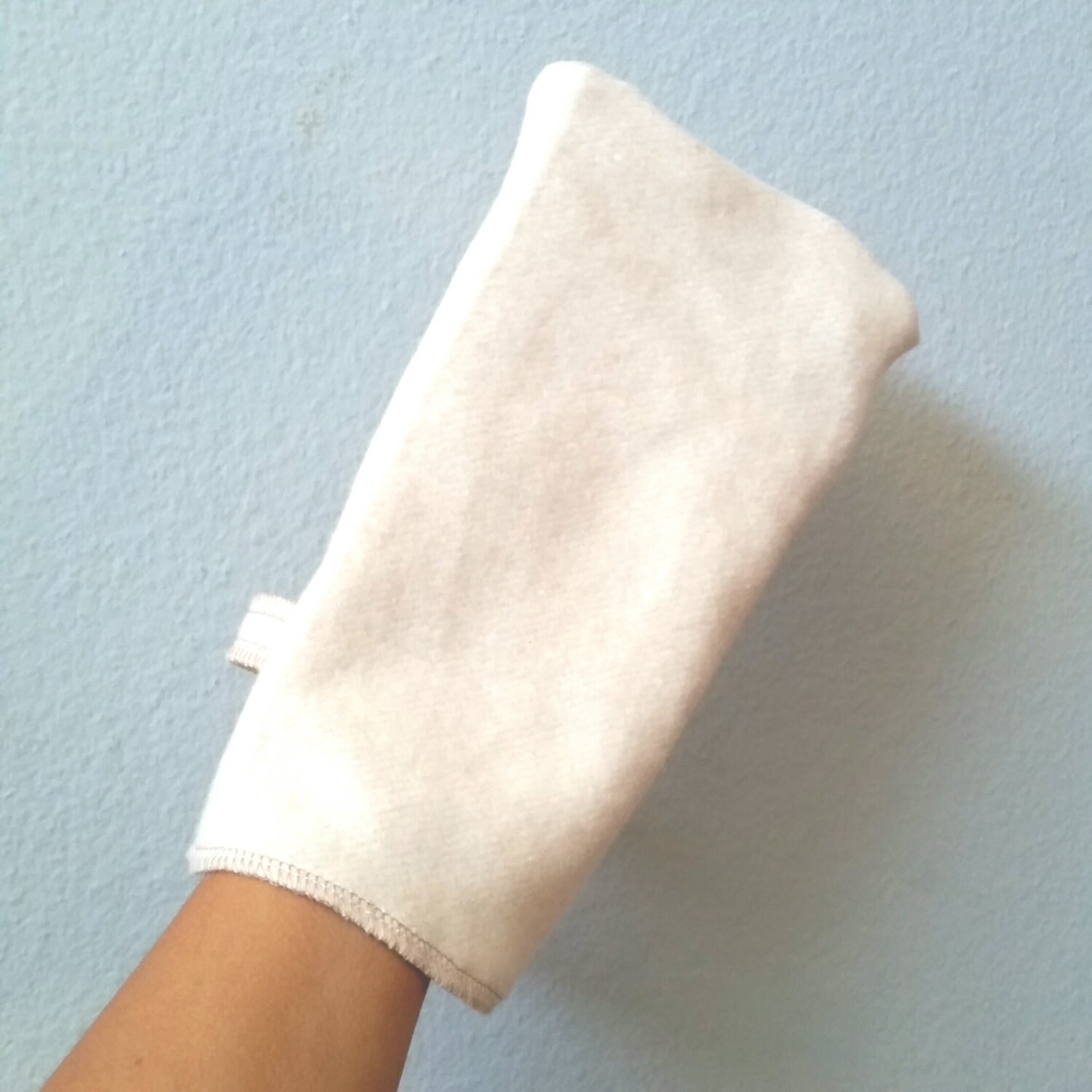 Organic Baby Bath Mitten Ecofriendly Washcloth Bath