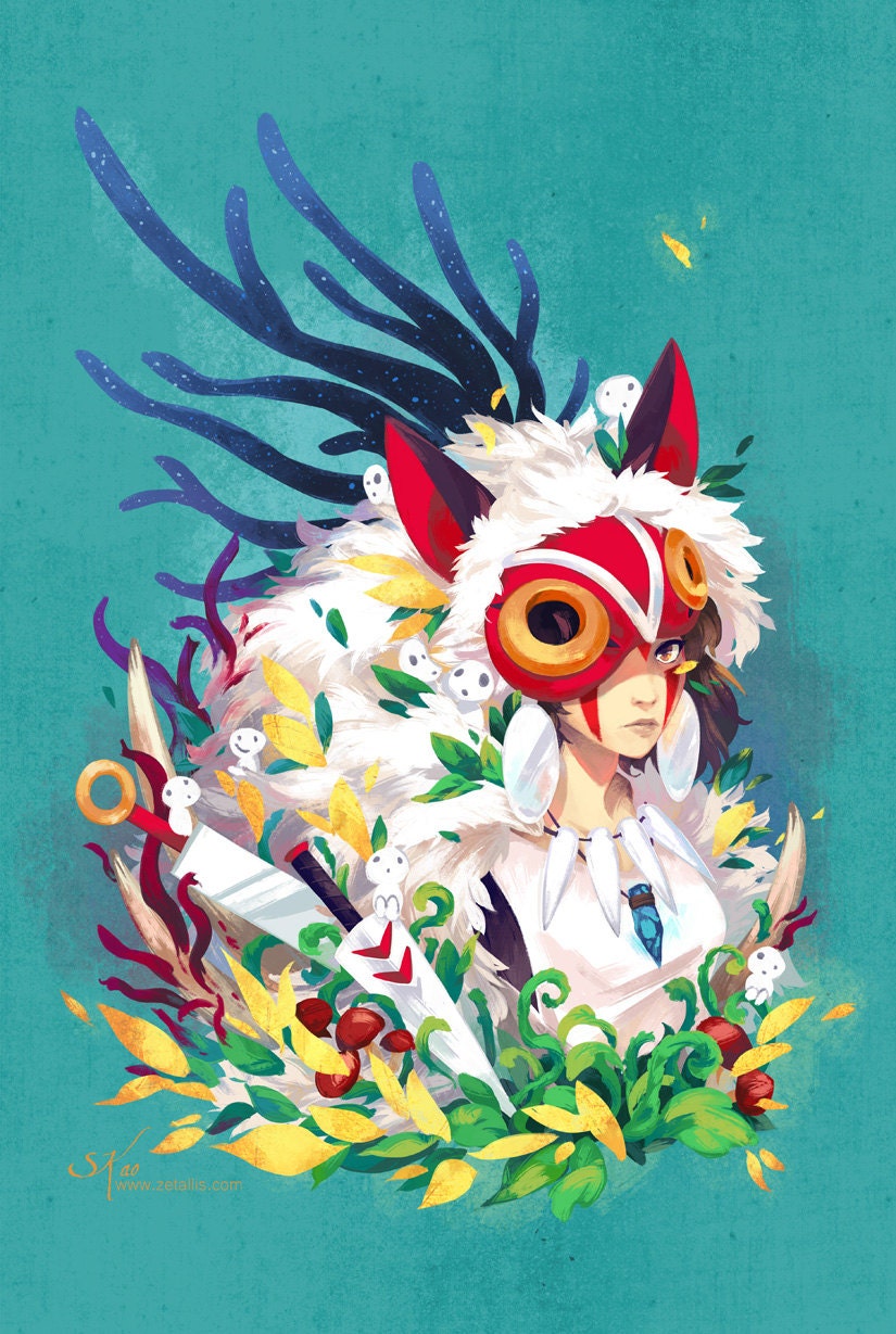 Princess Mononoke Print