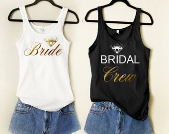 bridal party tanks