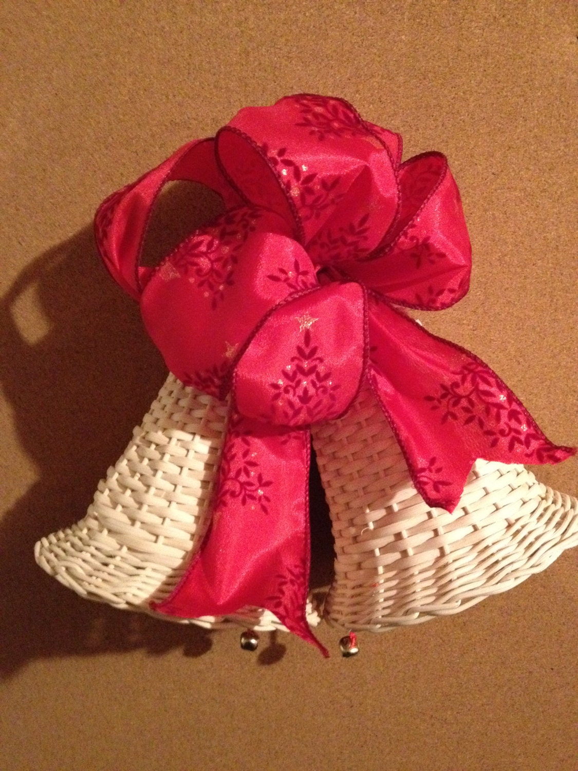 Basket Weaving PATTERN Christmas Bells Instant PDF Download