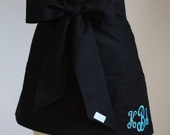Personalized Half Apron, Teacher Apron, Baking Apron, Apron, Half Apron, Craft Apron, Hostess Apron, Kitchen Apron, Handmade Apron, Apron