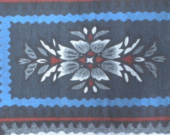 Vintage fabric S175, fabric,supplies,vintage, silk