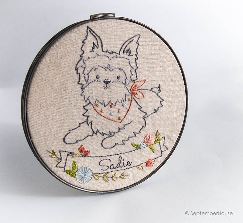Free Printable Dog Embroidery Patterns By Hand