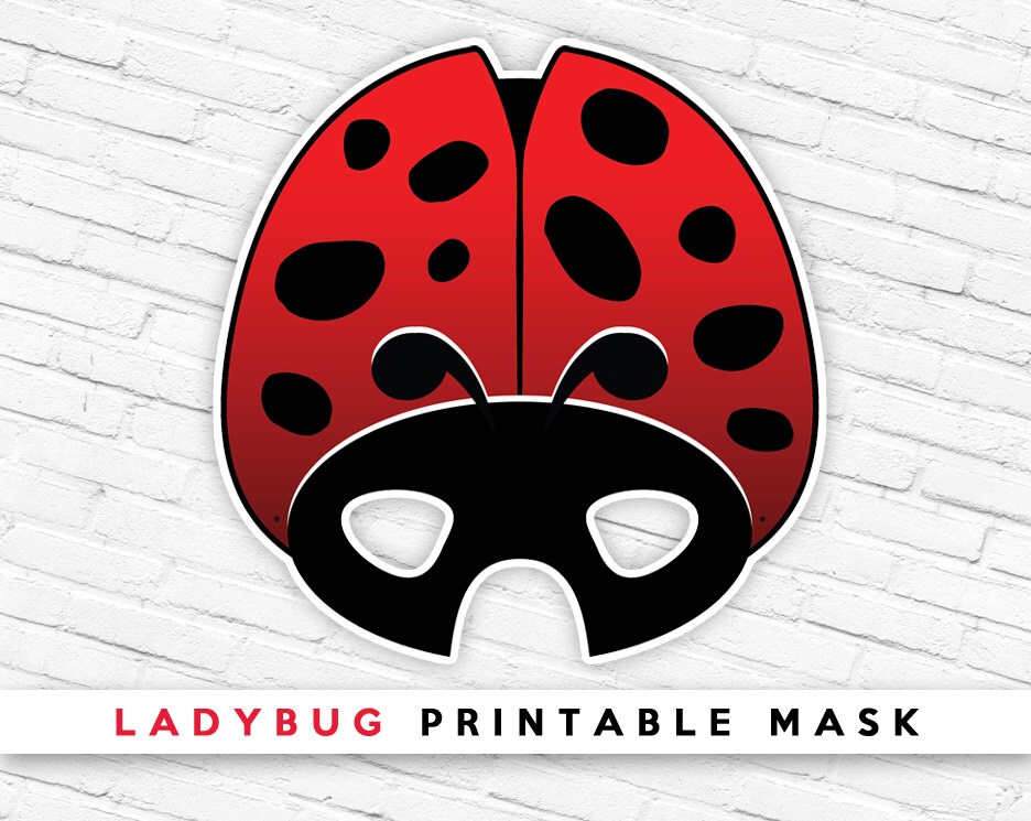 Printable Ladybird Mask | ladybug printable mask ladybird mask red beetle by therasilisk Printable Ladybird Mask | ladybug printable mask ladybird mask red beetle by therasilisk
