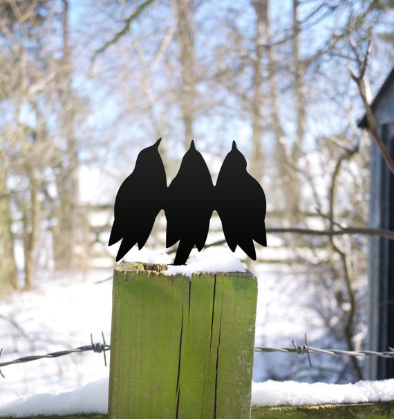 Garden Birds Chorus, for Plant Pot, Post or Fence