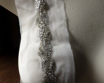lace applique straps