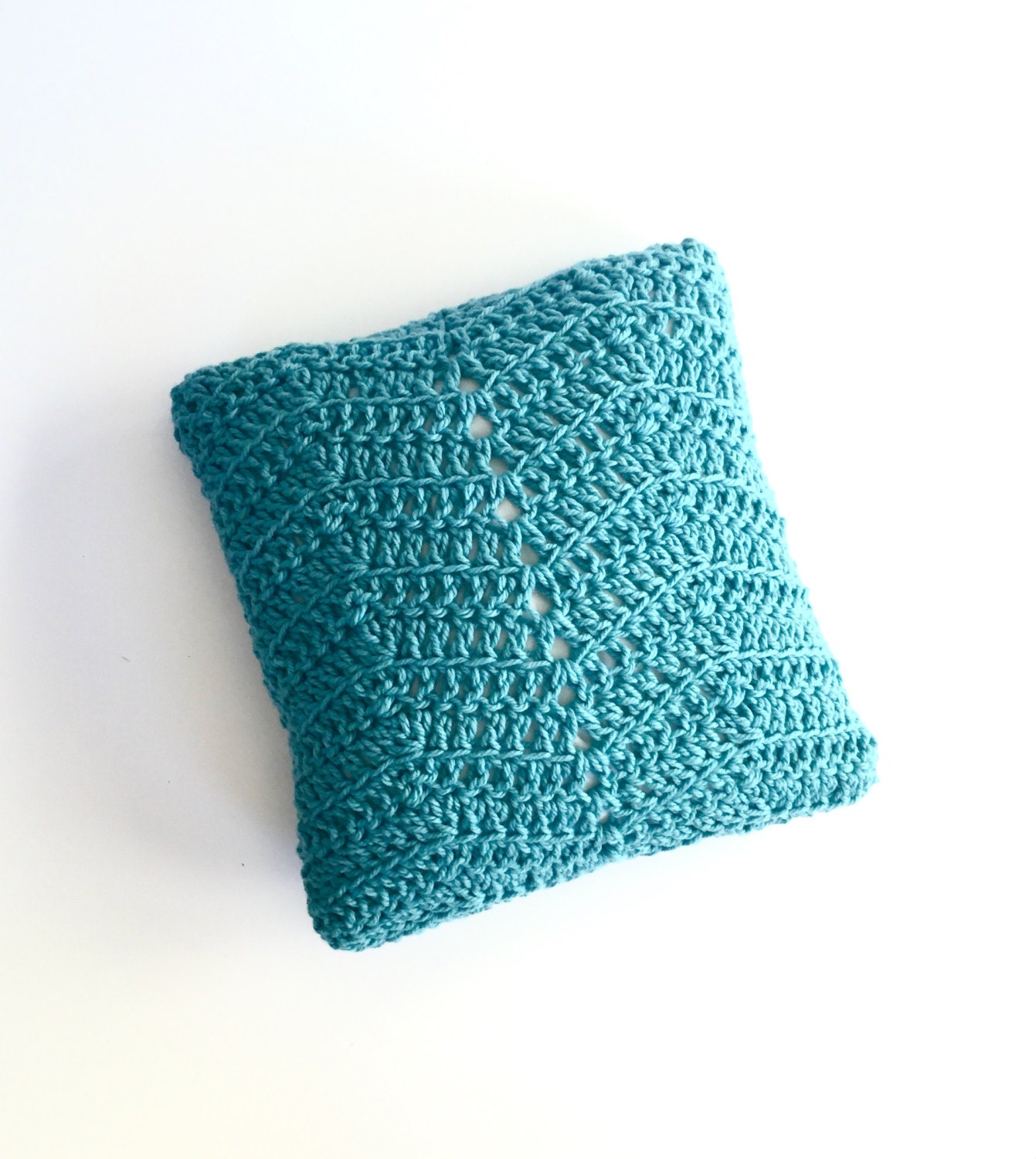Crochet PATTERN Pillow Cover Housewarming gift by