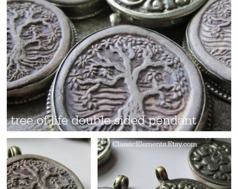 Tree of Life Pendant, Clay Tree of Life, Tree Pendant, Tree of Life, Tree, Tree Pendant, Pendants,