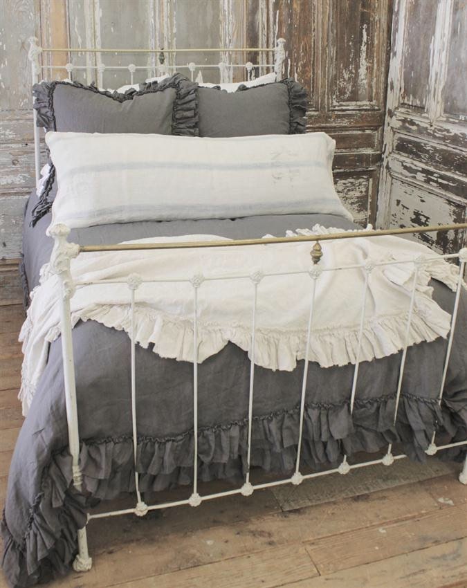 Antique Farmhouse Iron bed – Haute Juice