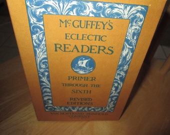 McGuffey's Eclectric Readers Primer Through sixth Revised Editions