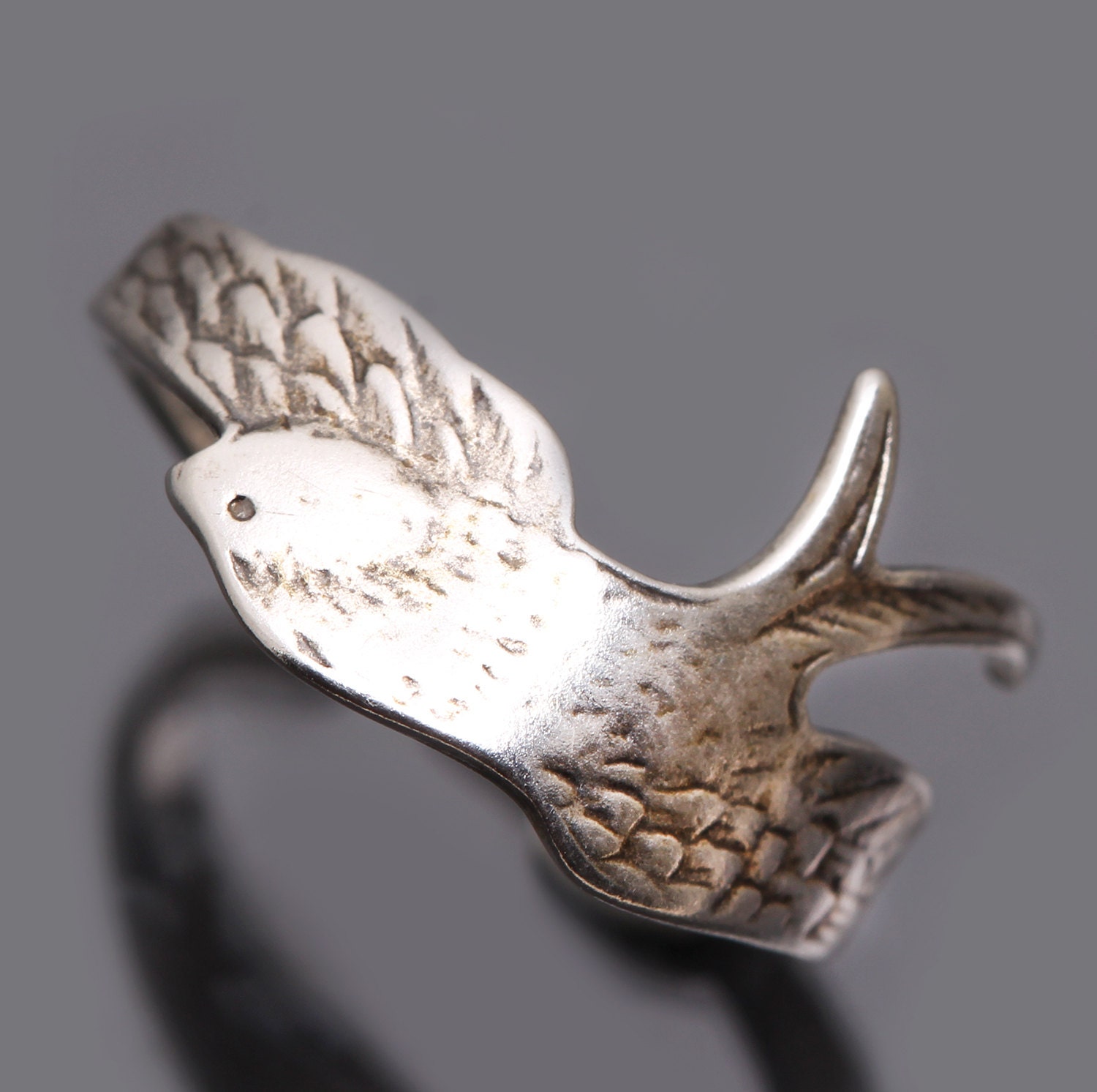 Silver Bird Ring Sterling Silver Bird Sterling Silver Ring
