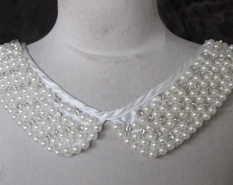 Cute embroidered and beaded applique