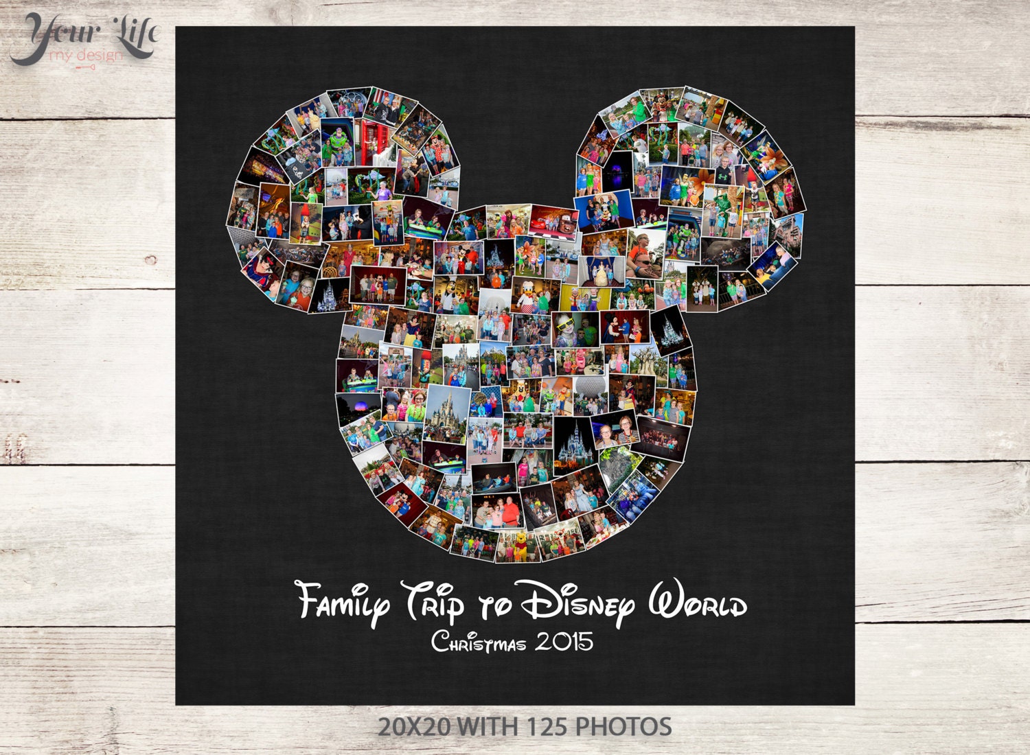 My First DISNEY Trip Disney Photo Album Family Trip to