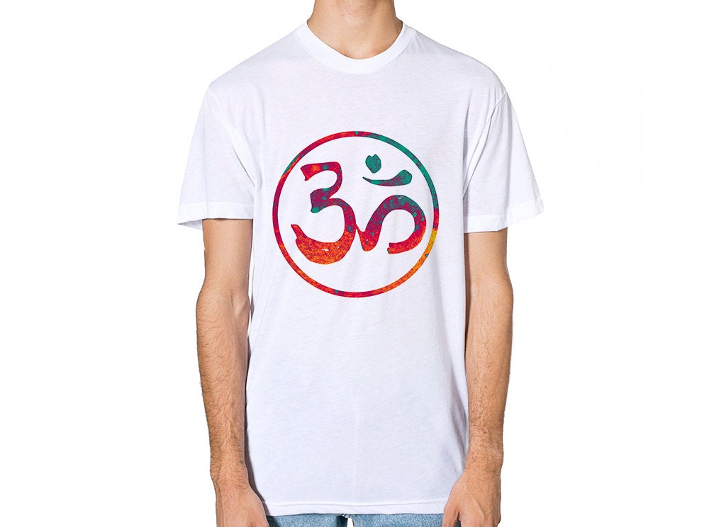 Ohm T Shirt Om Symbol Bohemian Clothing by JoellesEmporium on Etsy