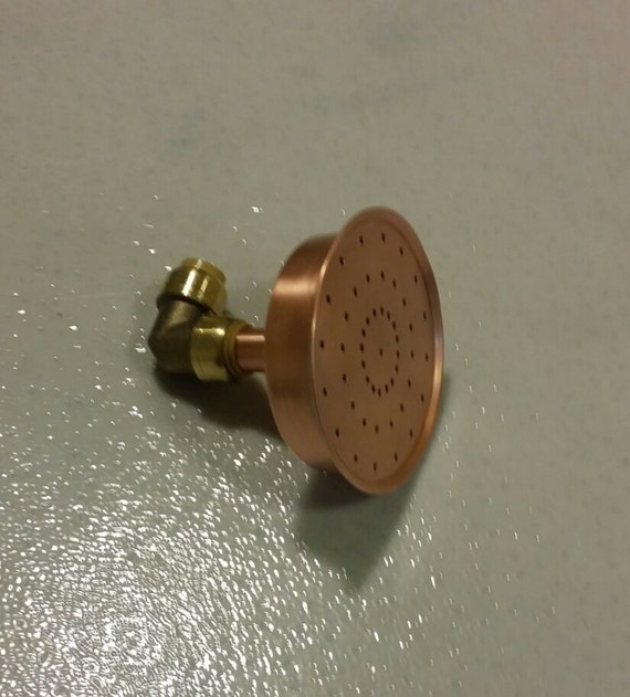 3.5 Copper shower head by copperdesign on Etsy