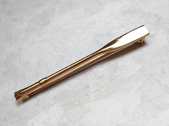 Vintage Brooch Vintage Pin Oar Brooch Oar Pin Paddle