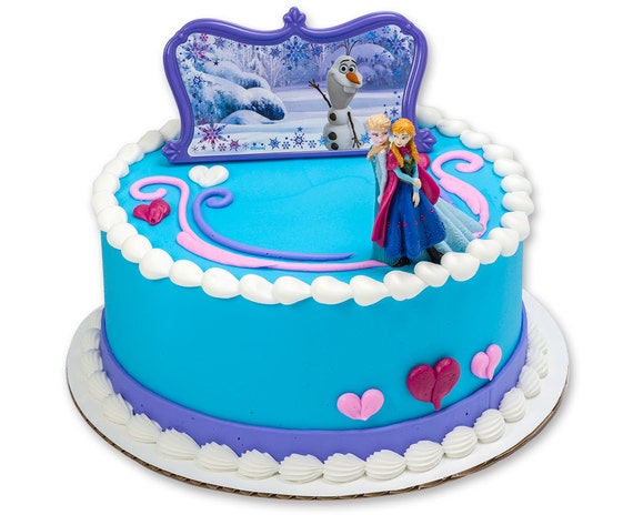 Frozen Cake Kit Frozen Elsa & Anna Cake Decoration