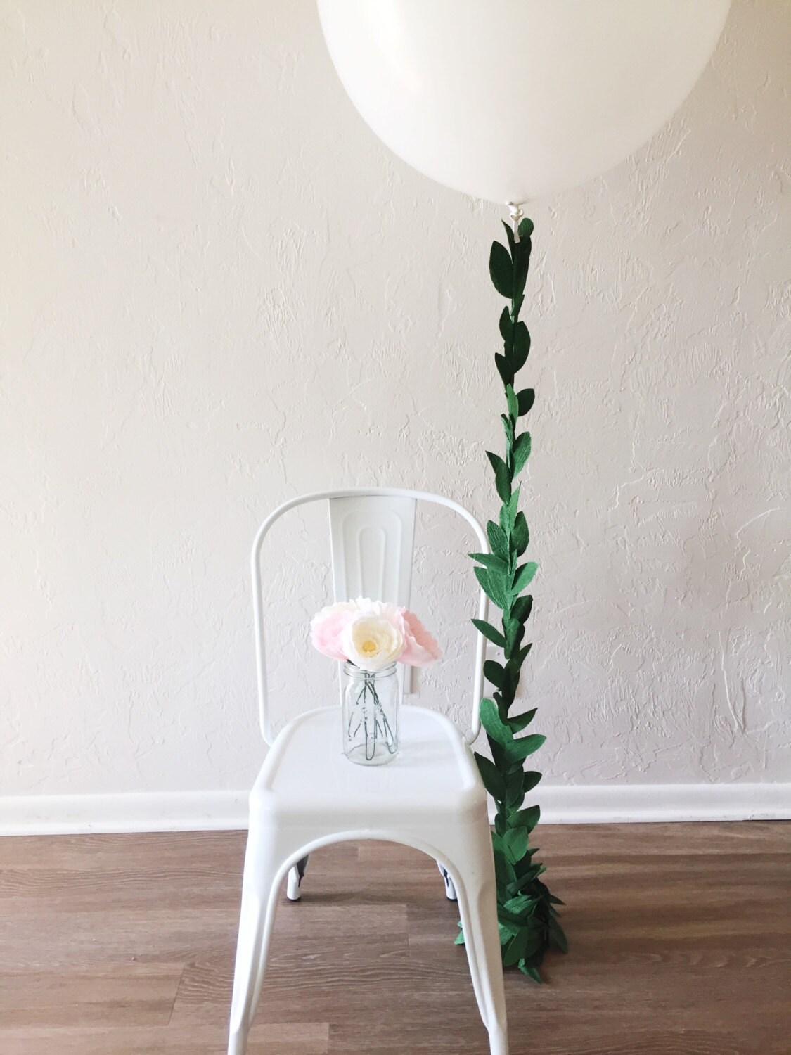 Greenery Garland Balloon Garland// Greenery Fringe// Greenery