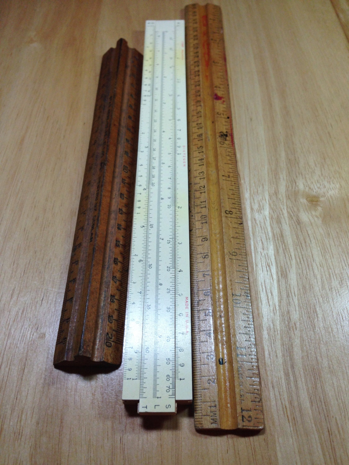 Vintage woodworking ruler Main Image