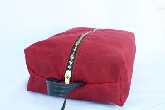 mens toiletry bag canvas