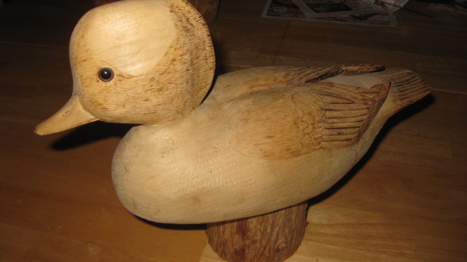 Handmade duck decoys