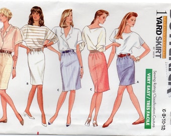 Mini Dress Size 10 Simplicity 9878 Vintage Sewing Pattern 1972
