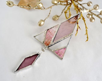 Christmas Tree. Holiday ornament. Suncatcher.