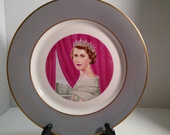 Queen Elizabeth coronation plate
