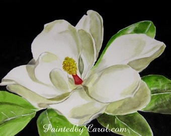 Magnolia Wall Art magnolia painting | etsy Magnolia Wall Art magnolia painting | etsy