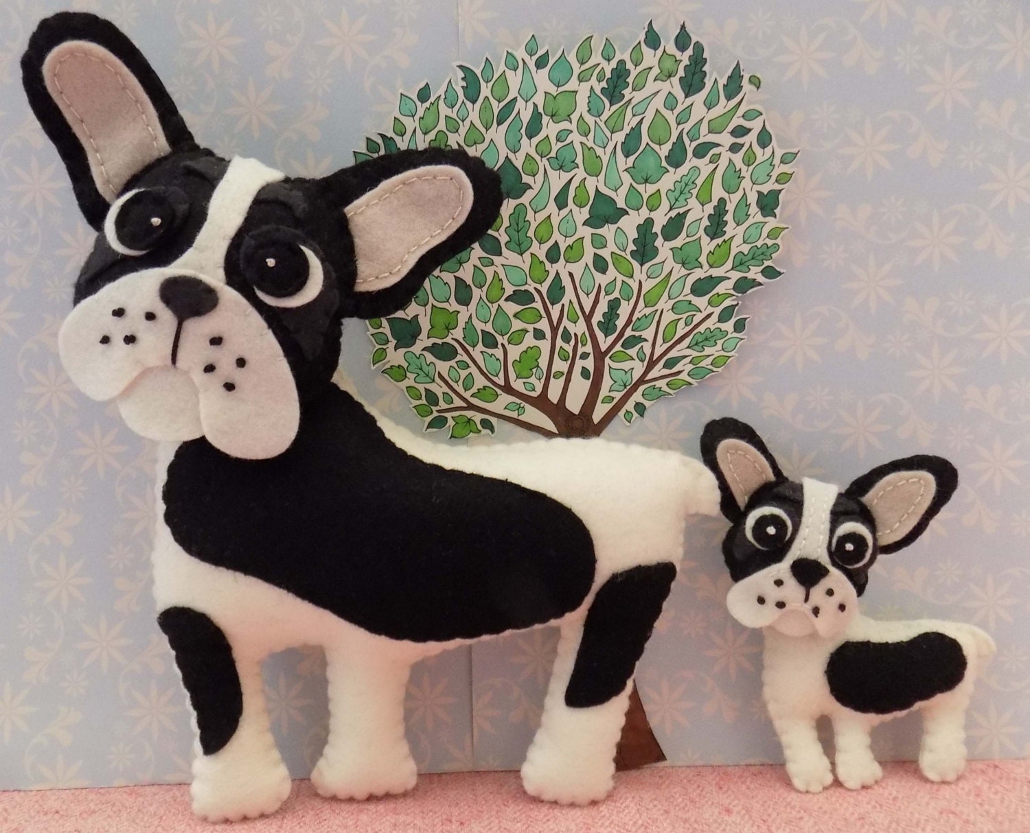 French Bulldog Sewing Pattern. Instant Download.