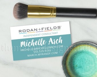 Rodan and Fields Business Cards, Digital File, Custom Business Card