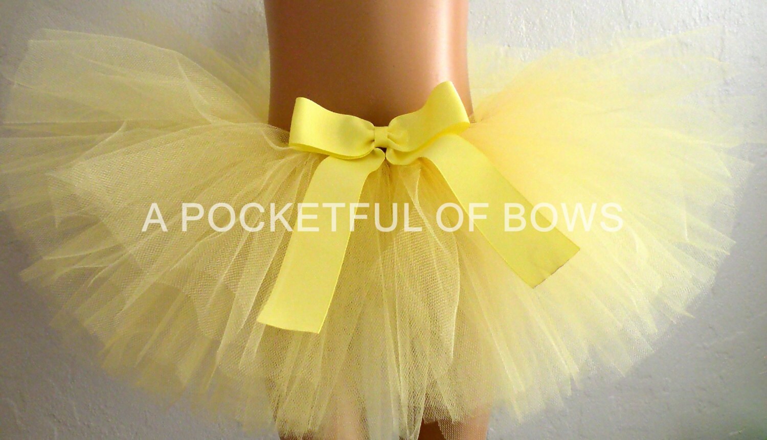 Yellow Tutu Skirt Yellow Toddler Tutu Skirt Birthday Girl