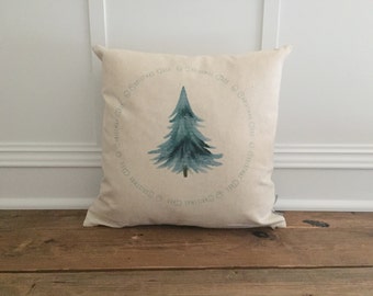 O Christmas Tree Pillow Cover