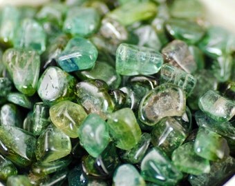 Green Tourmaline-Tumbled Green Tourmaline-AA Grade Green Tourmaline-Verdelite-Gem Quality Green Tourmaline-Blue Green Tourmaline-Tourmaline